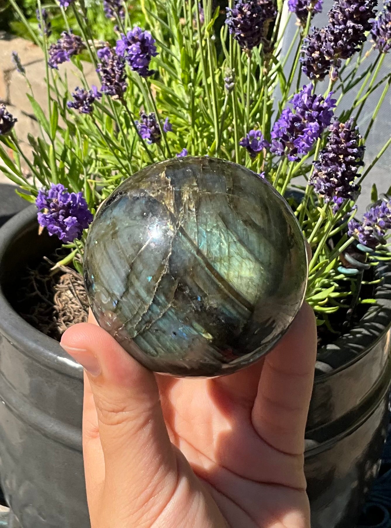 Labradorite Spheres