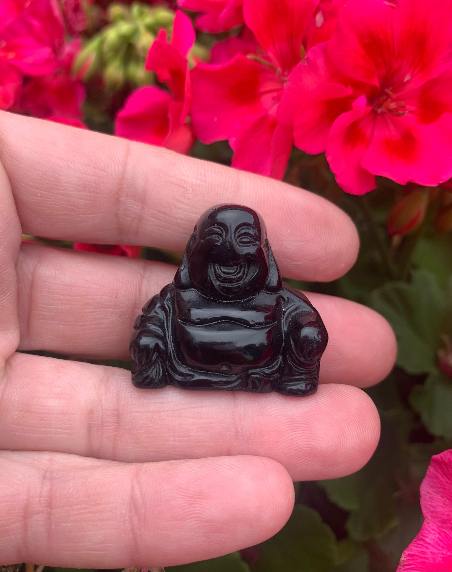 Mini Crystal Buddha Carvings