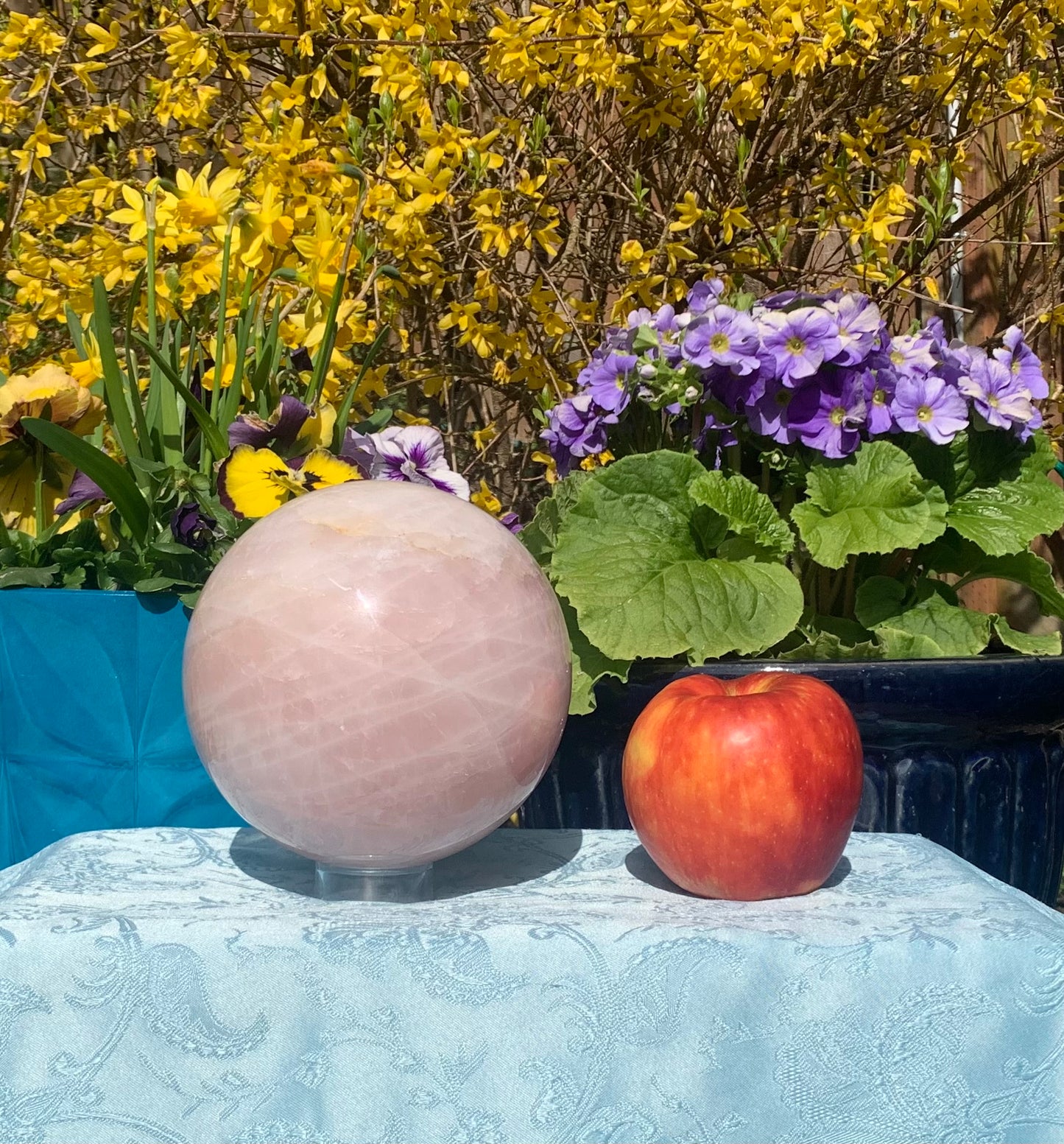 Extra Large Rose Quartz Sphere