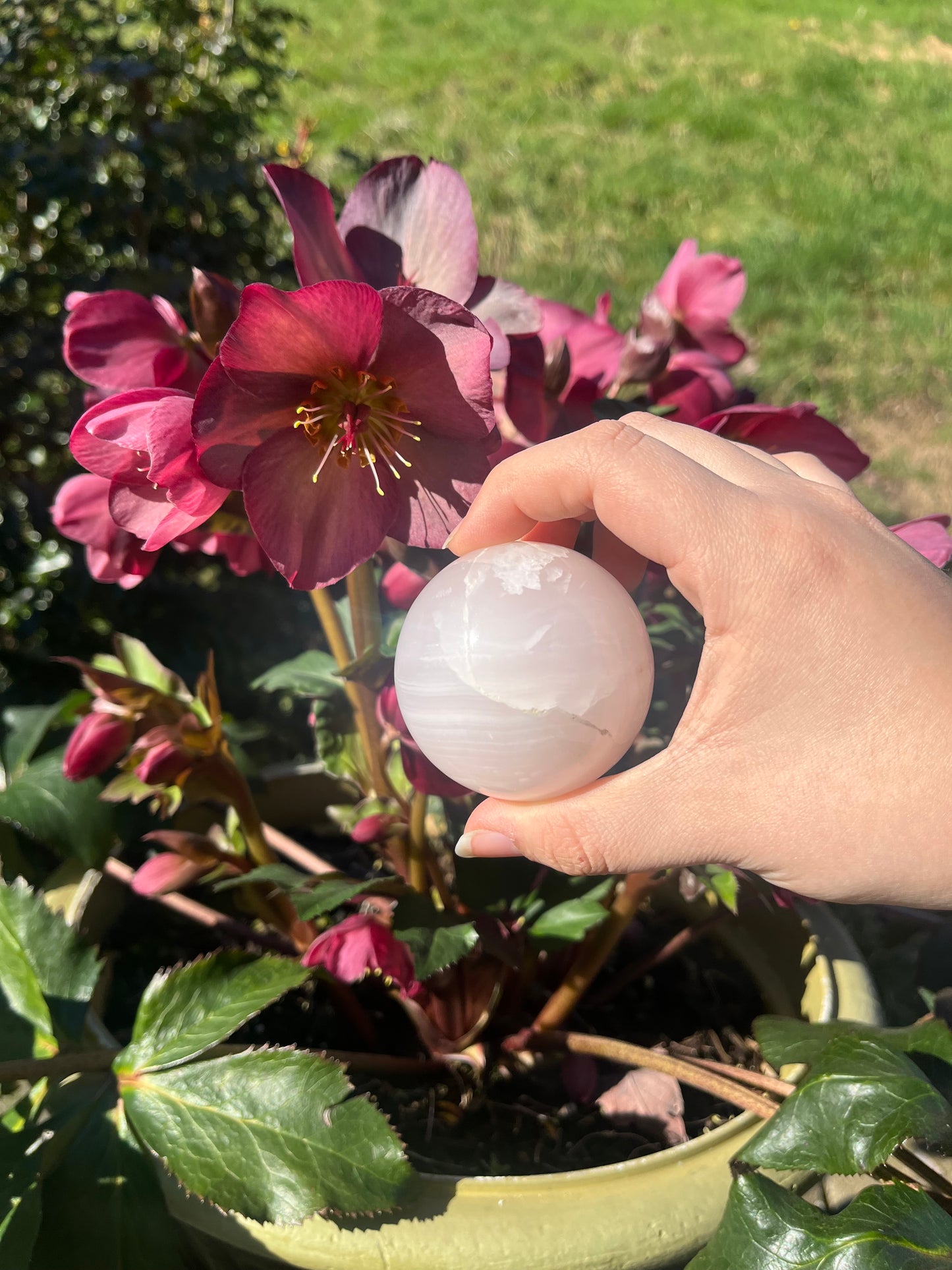 Mangano Calcite Spheres