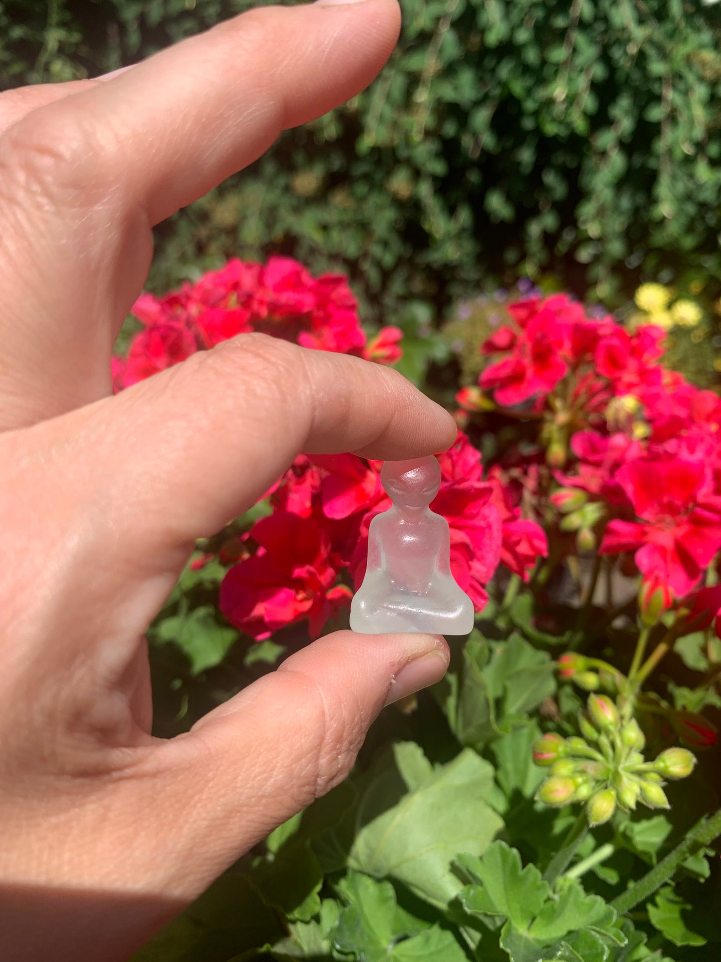 Mini Crystal Zen Alien Carvings