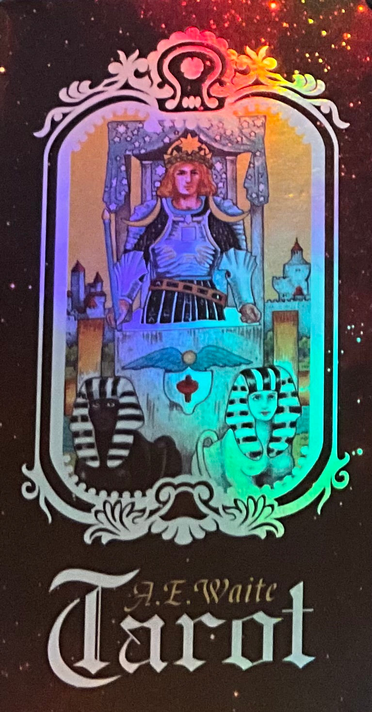 A.E. Waite Holographic Tarot Card Deck
