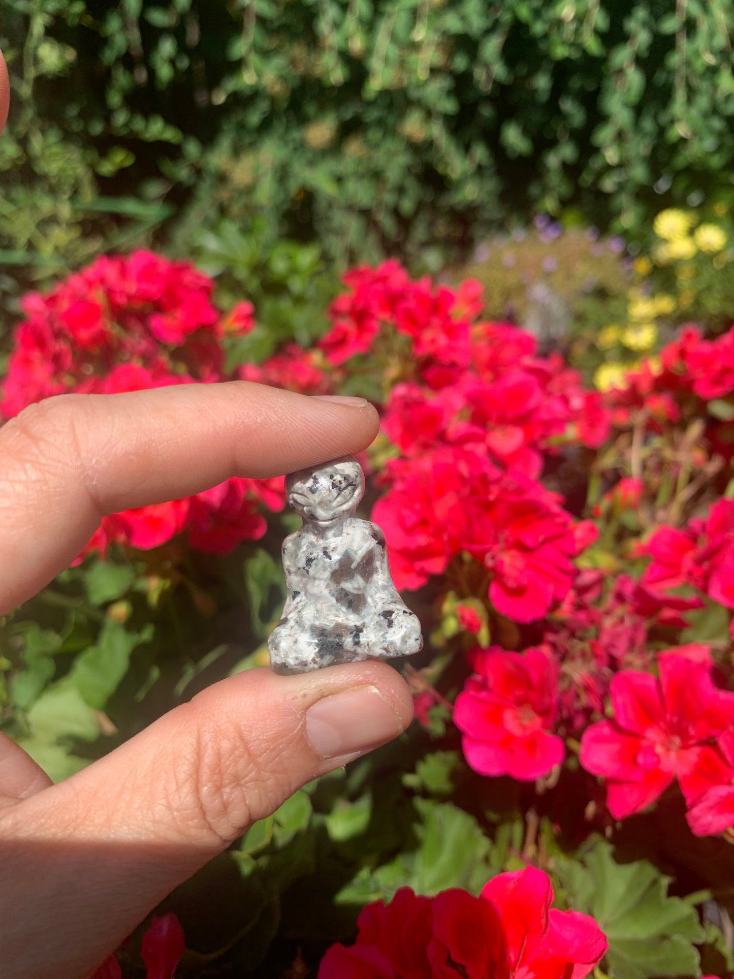 Mini Crystal Zen Alien Carvings