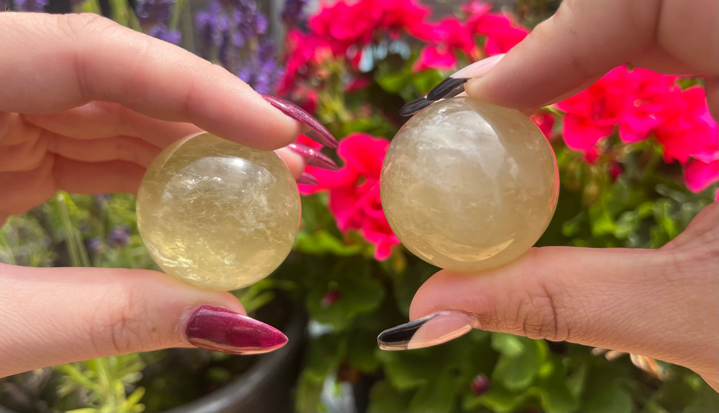 Citrine Spheres