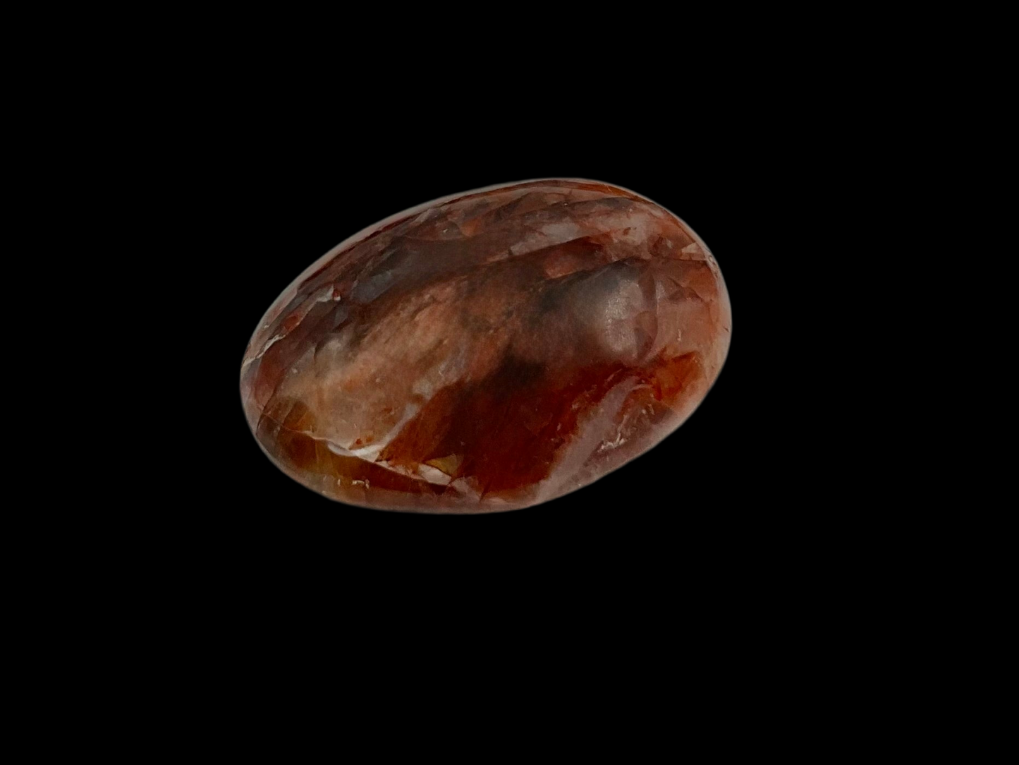 Hematoid Quartz (Fire Quartz) Palm Stones