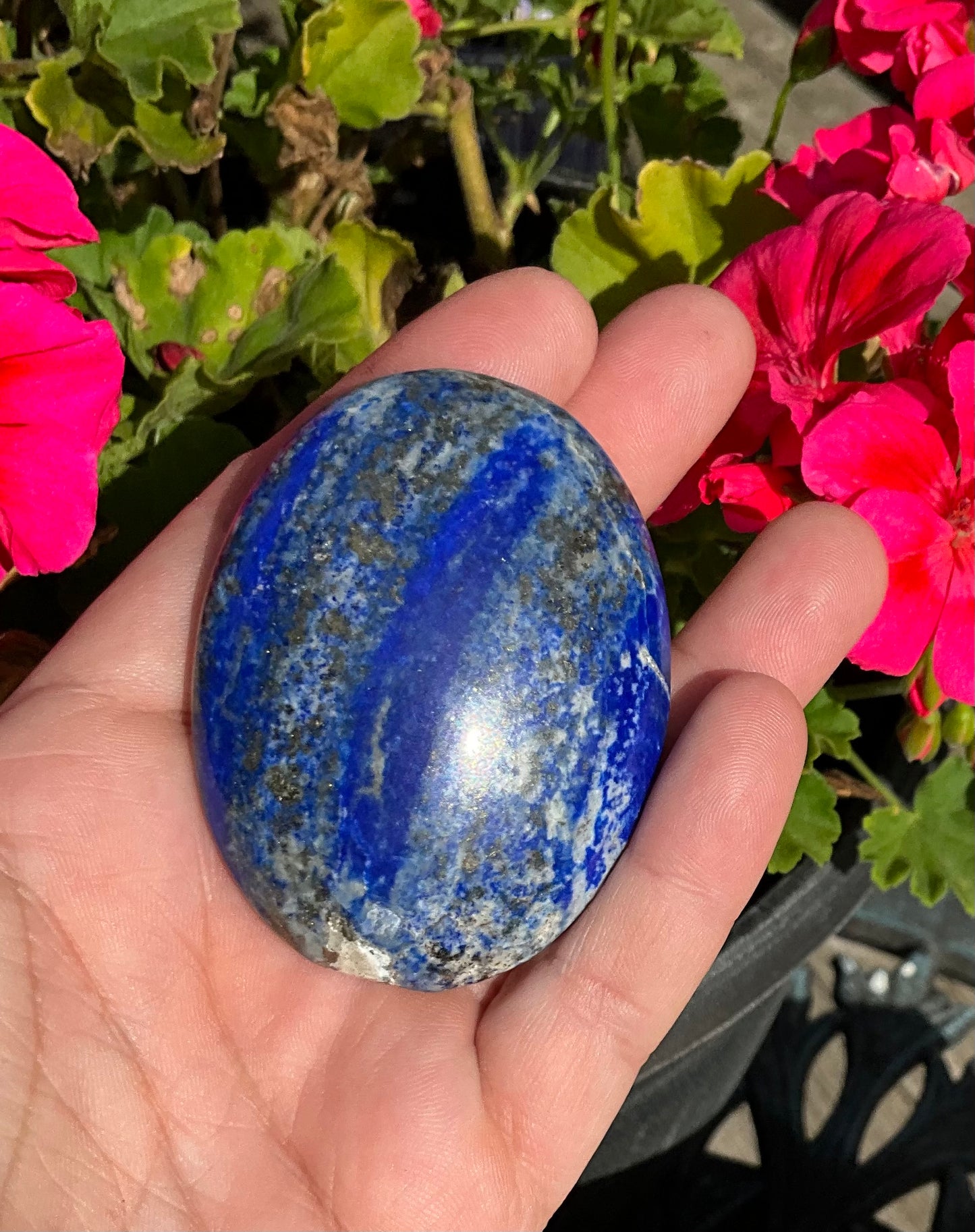 Large Lapis Lazuli Palm Stones