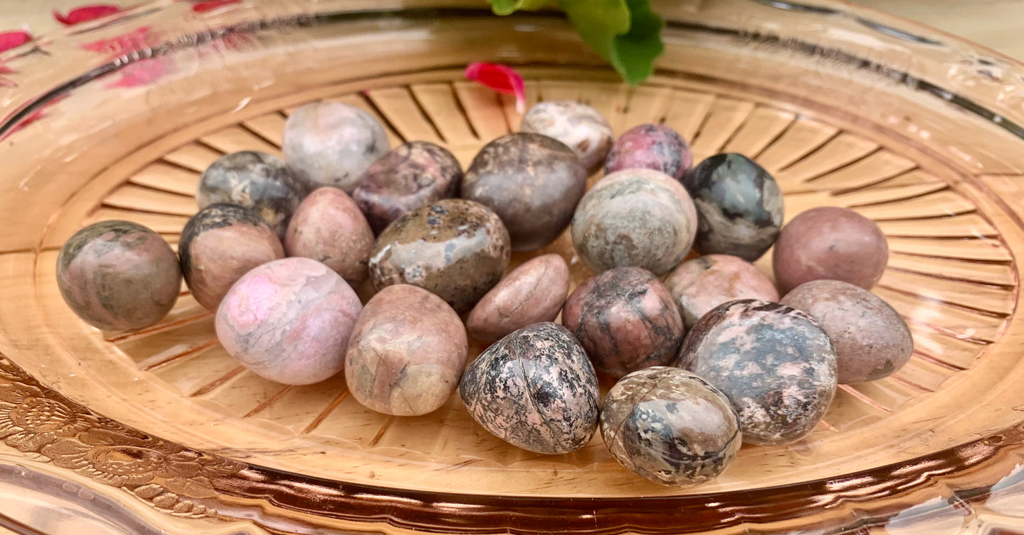 Rhodonite Tumbled Crystals