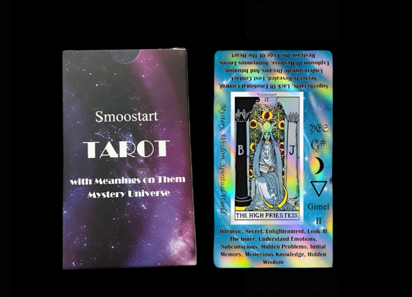 Holographic Mystery Universe Tarot Card Deck