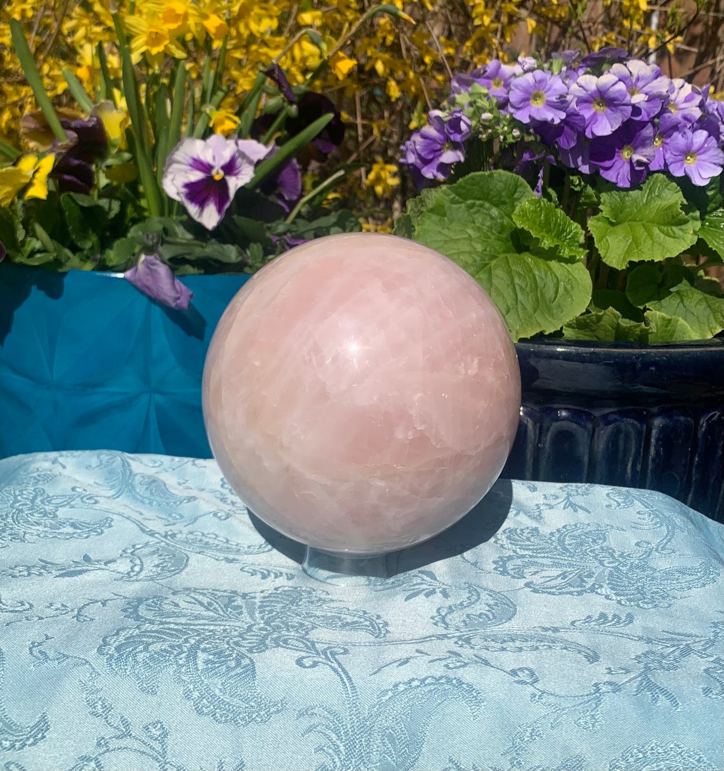 Extra Large Rose Quartz Sphere