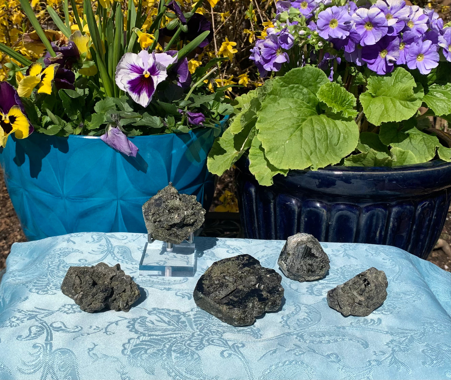 Raw Epidote Specimens