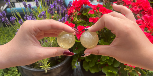 Citrine Spheres