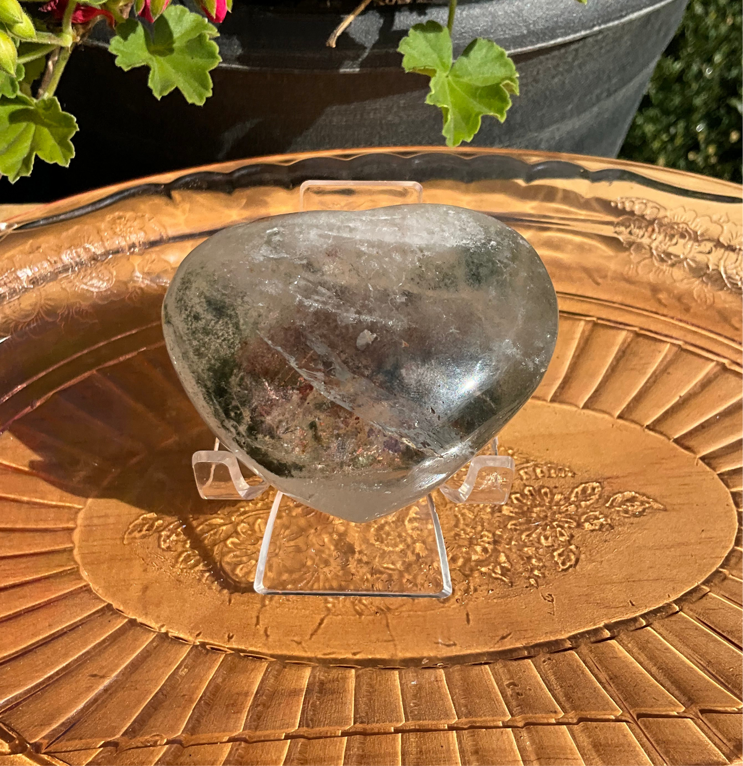 Garden Quartz Heart