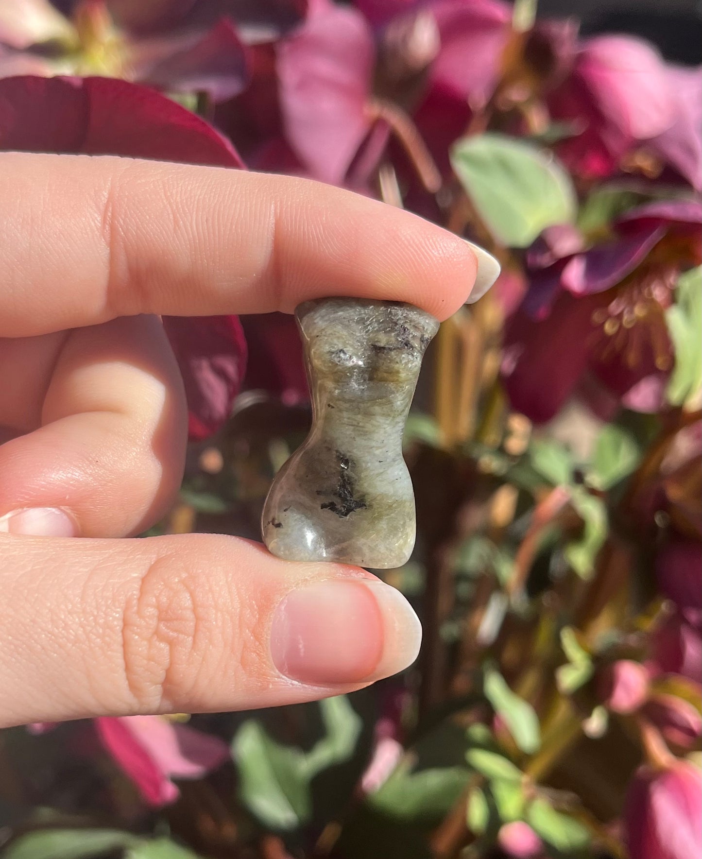 Mini Goddess Body Crystal Carvings