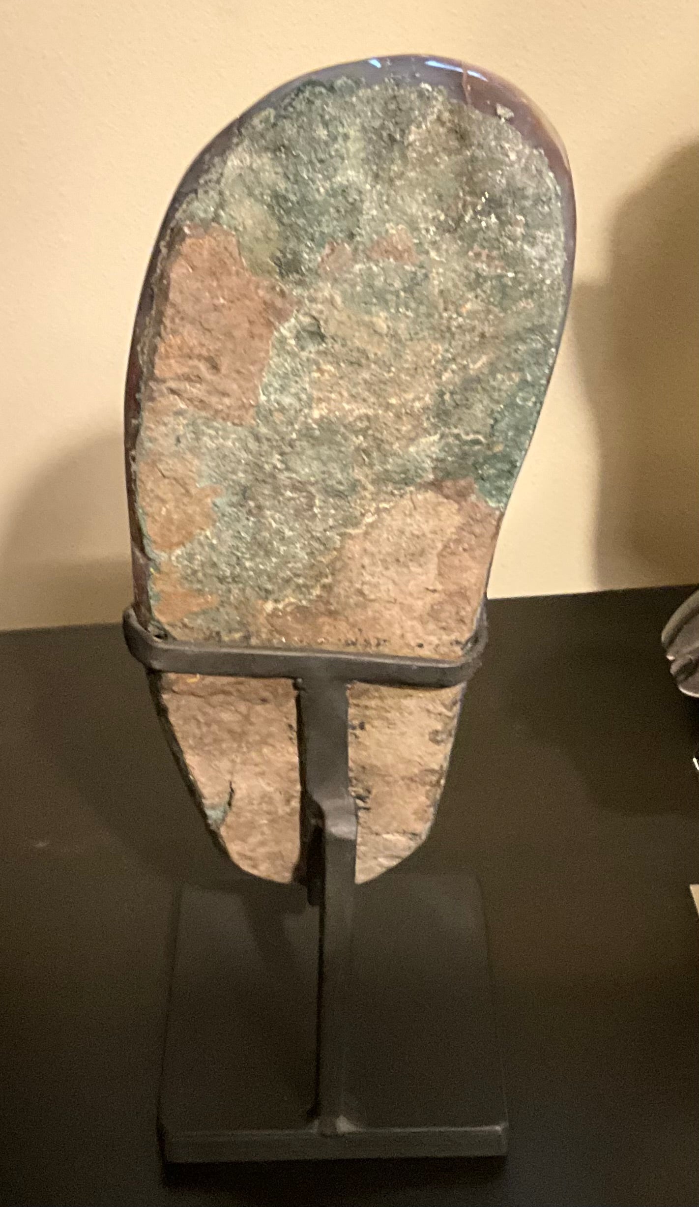 Large Brazilian Amethyst on Custom Stand