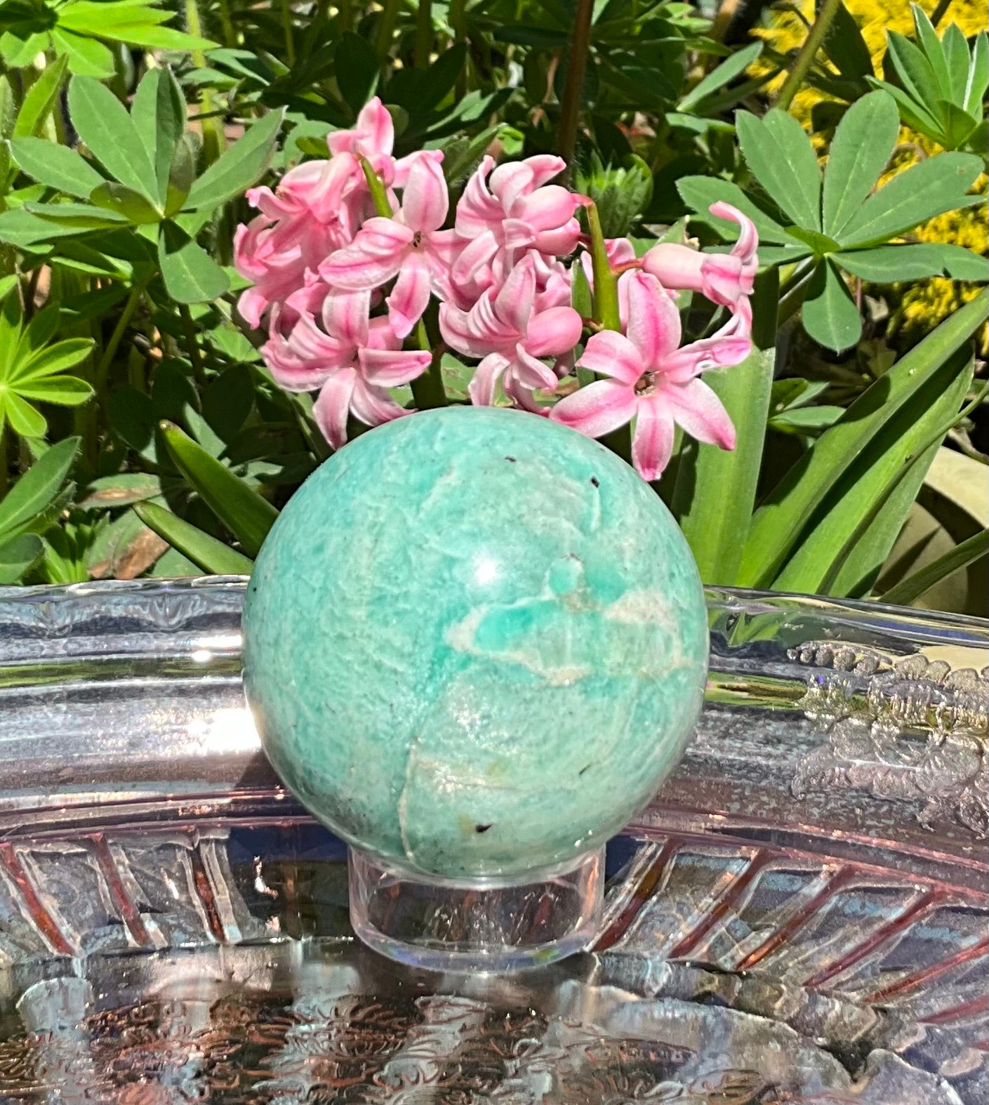 Amazonite Sphere from Madagascar