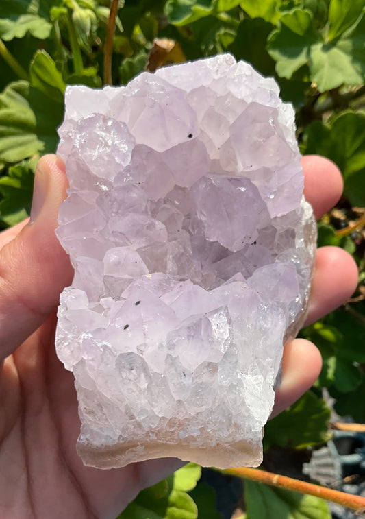 Icy Amethyst Cluster