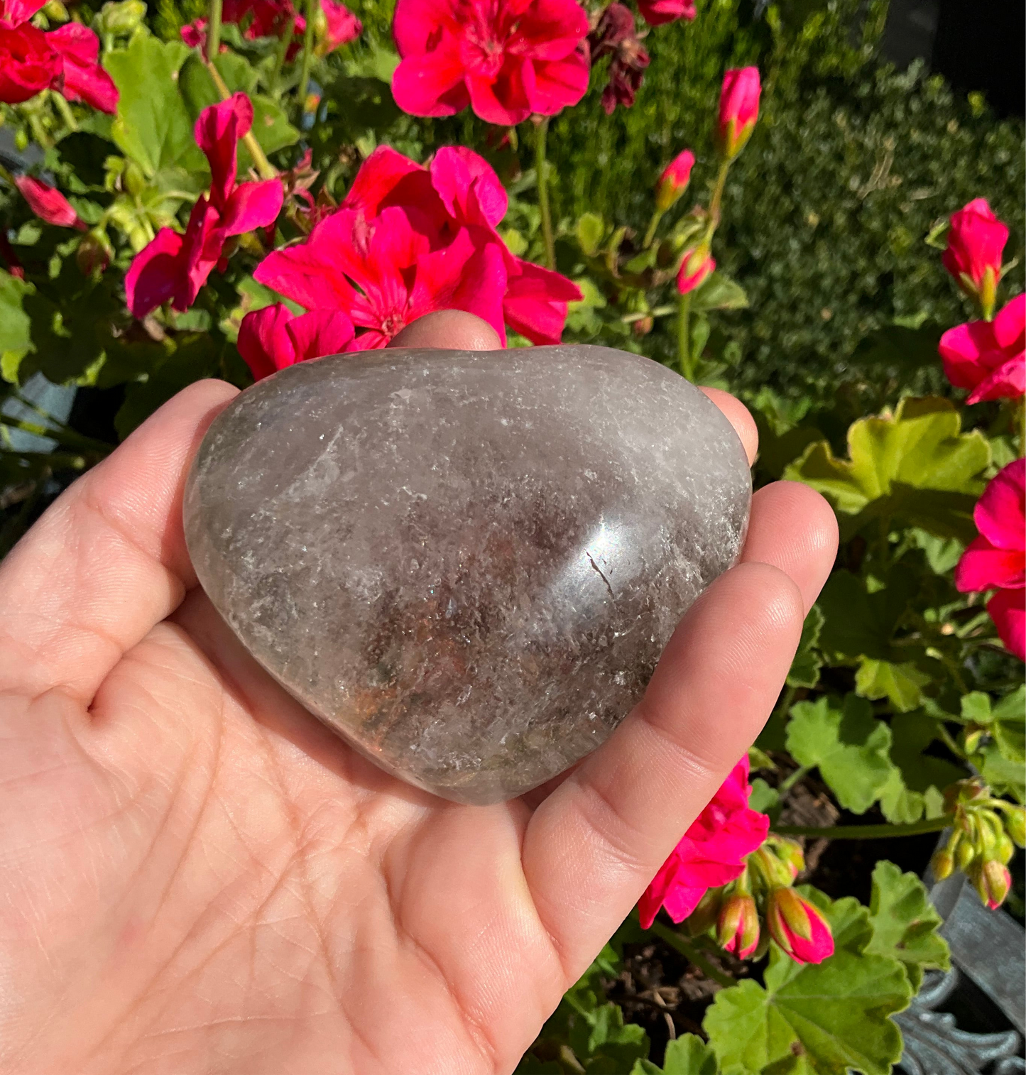Garden Quartz Heart