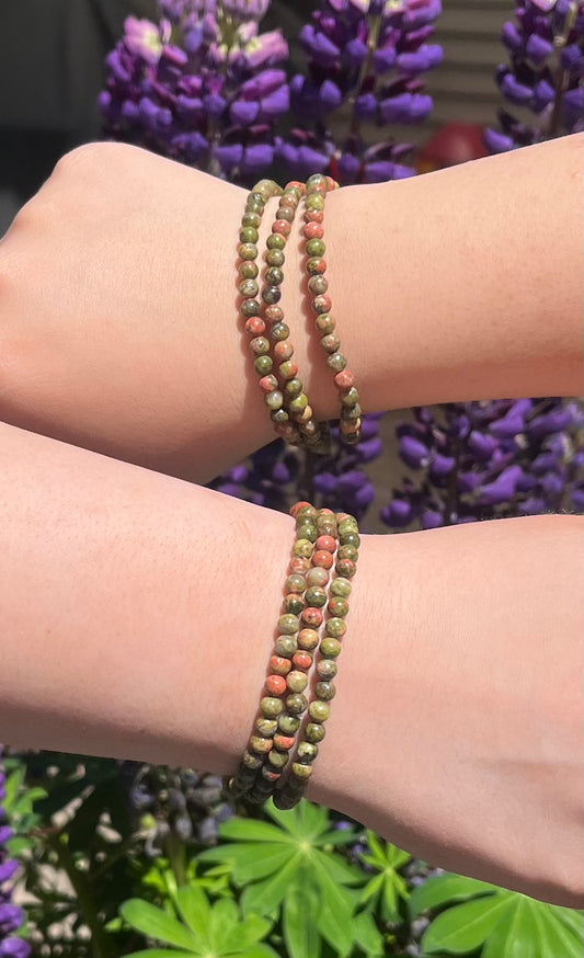 Unakite Bracelet