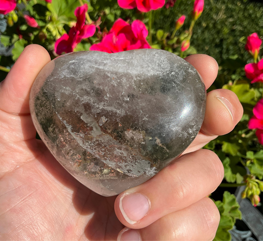 Garden Quartz Heart