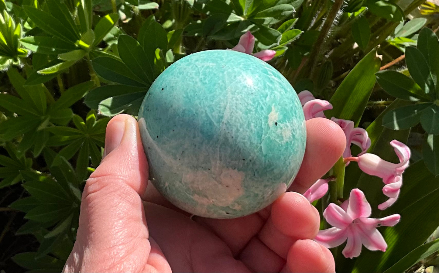Amazonite Sphere from Madagascar