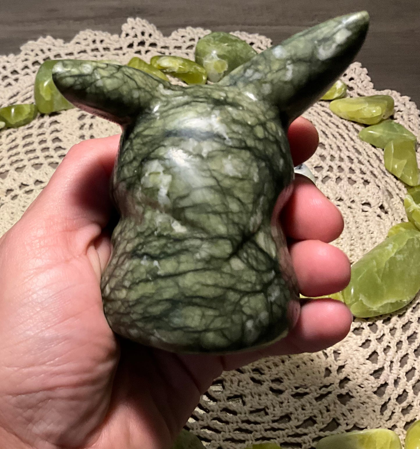 Nephrite Jade Carving Statue