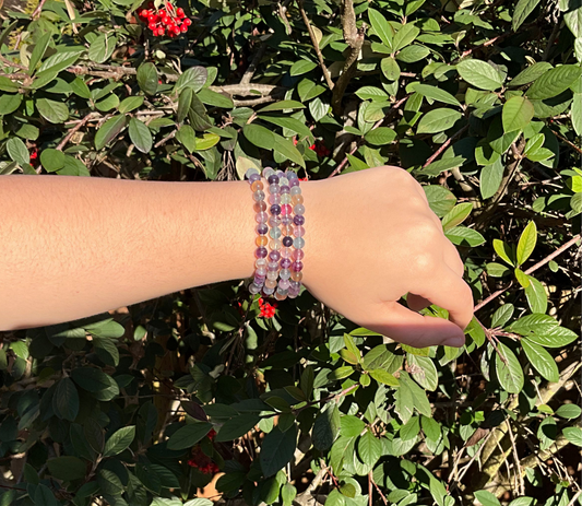 Rainbow Fluorite Bracelet