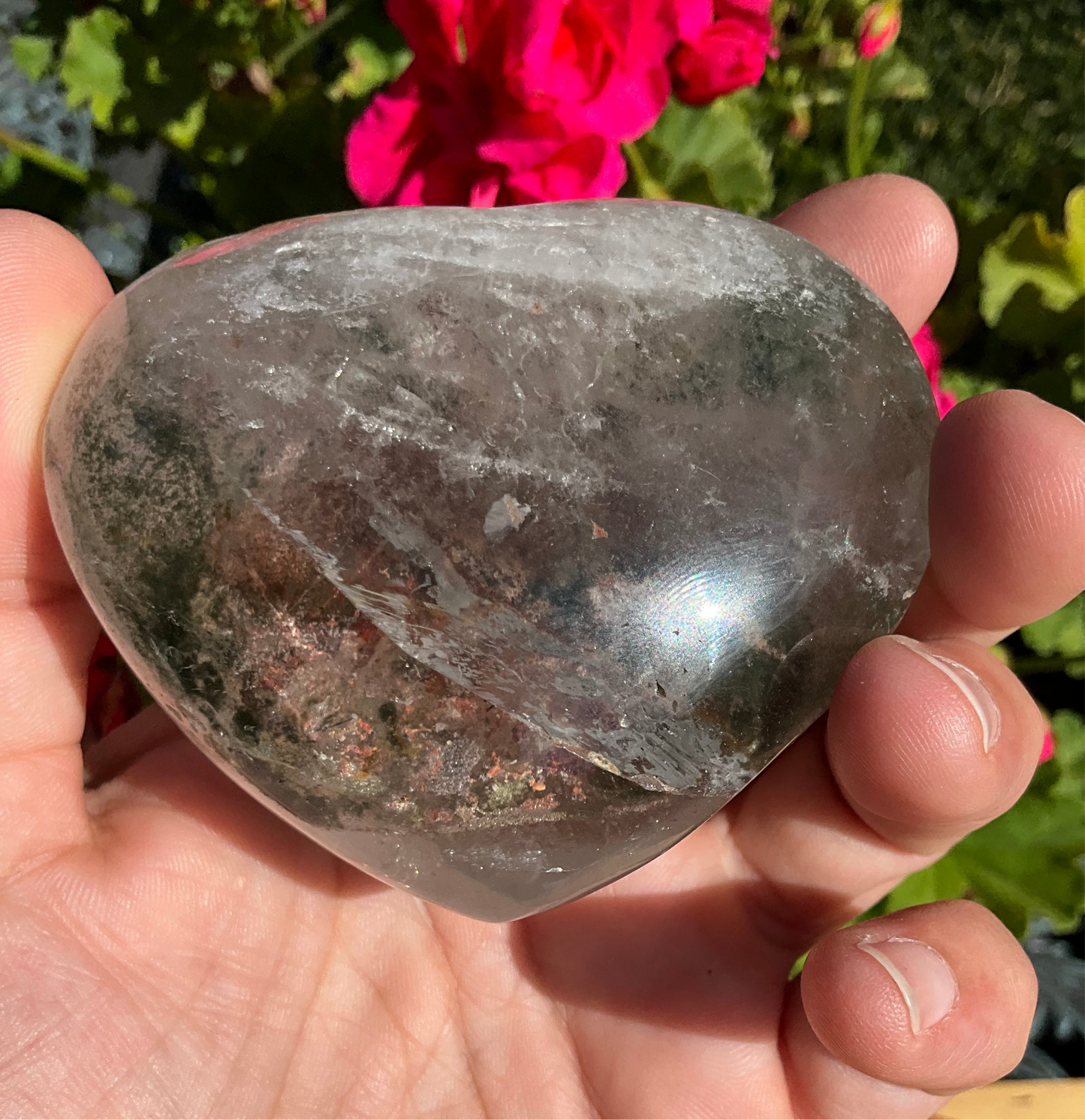 Garden Quartz Heart