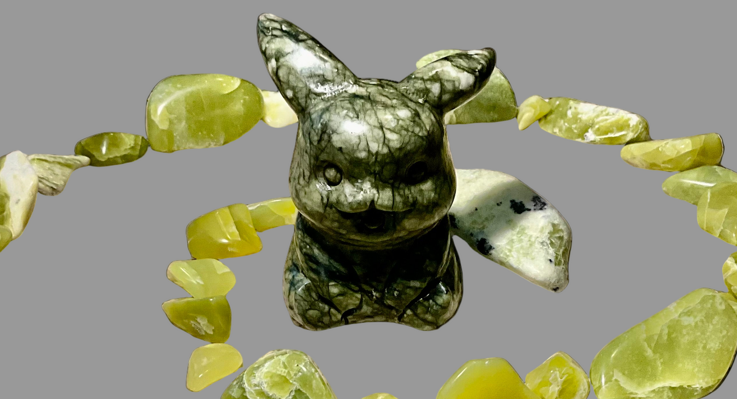 Nephrite Jade Carving Statue