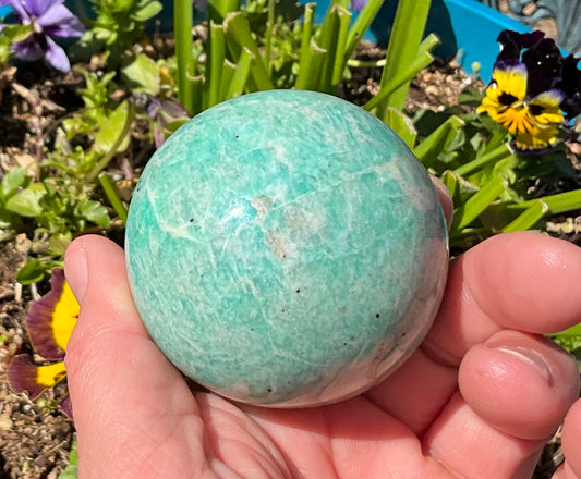 Amazonite Sphere from Madagascar