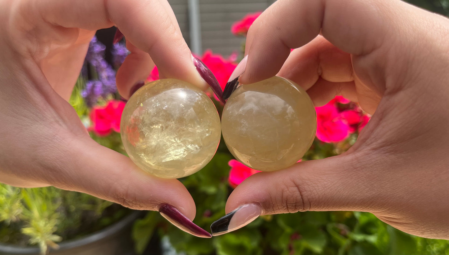 Citrine Spheres