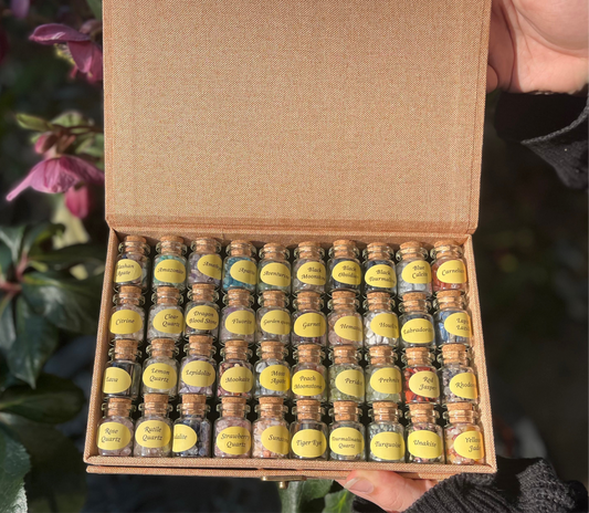 Crystal Apothecary Set - 40 Bottle Collection
