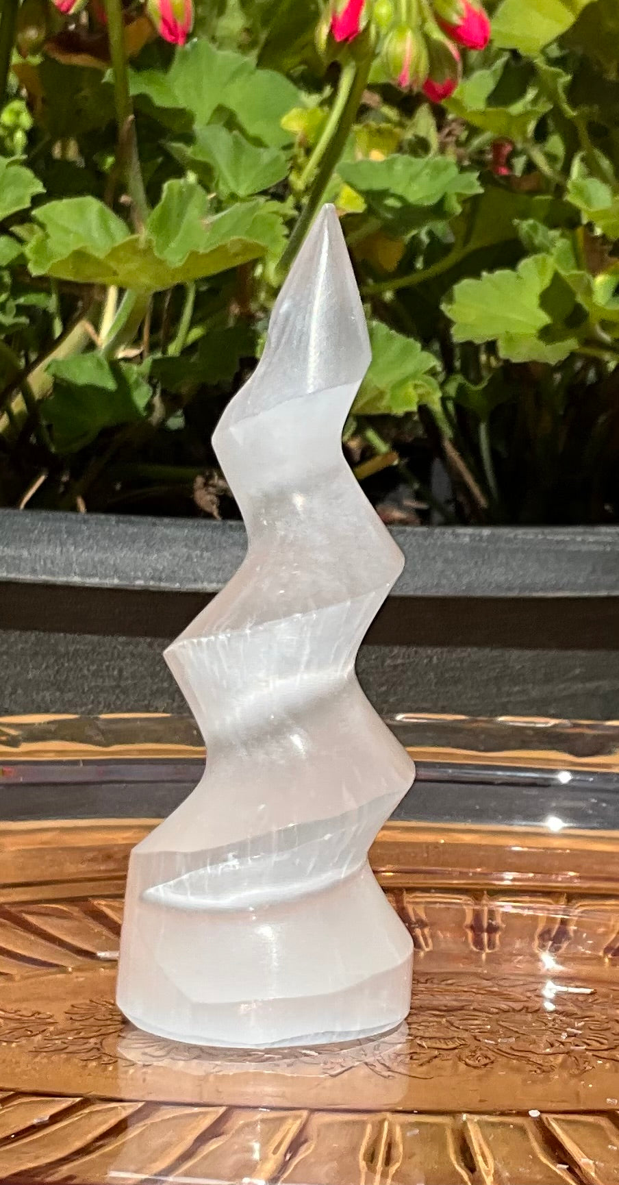 Selenite (Satin Spar) Spirals
