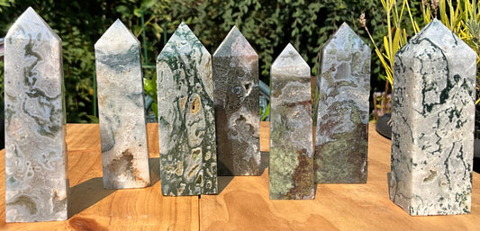 Moss Agate Towers