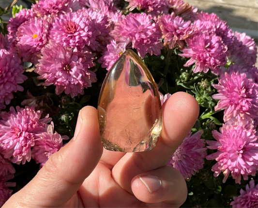 Natural Citrine Freeform Crystals