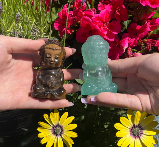 Crystal Buddha Carvings