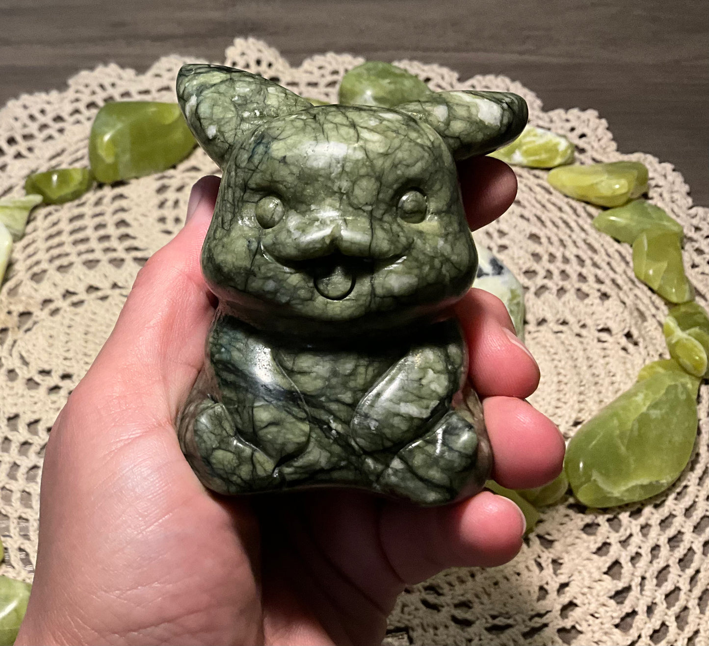Nephrite Jade Carving Statue